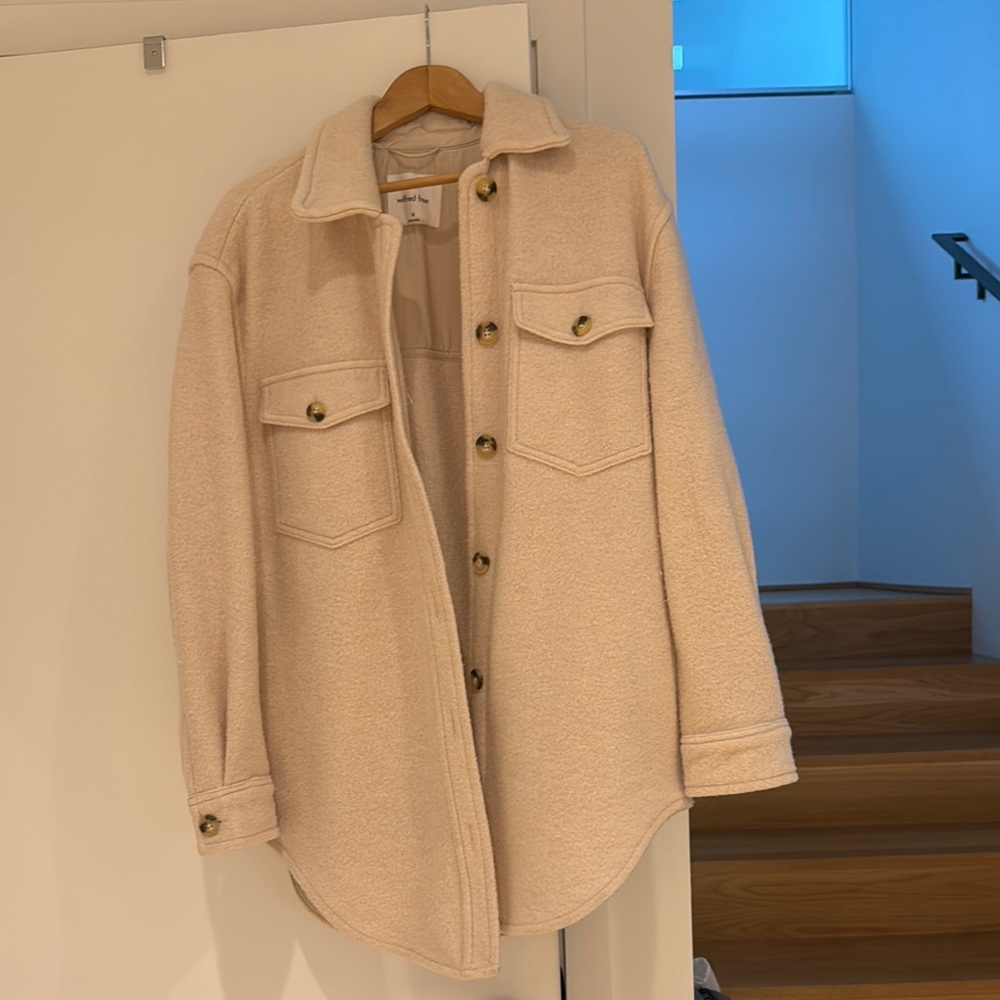 Women's Beige Wilfred free Jacket Aritzia